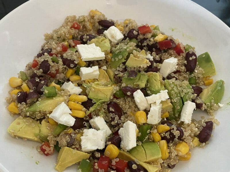 Salade De Quinoa Mexicaine Au Thermomix Cookomix