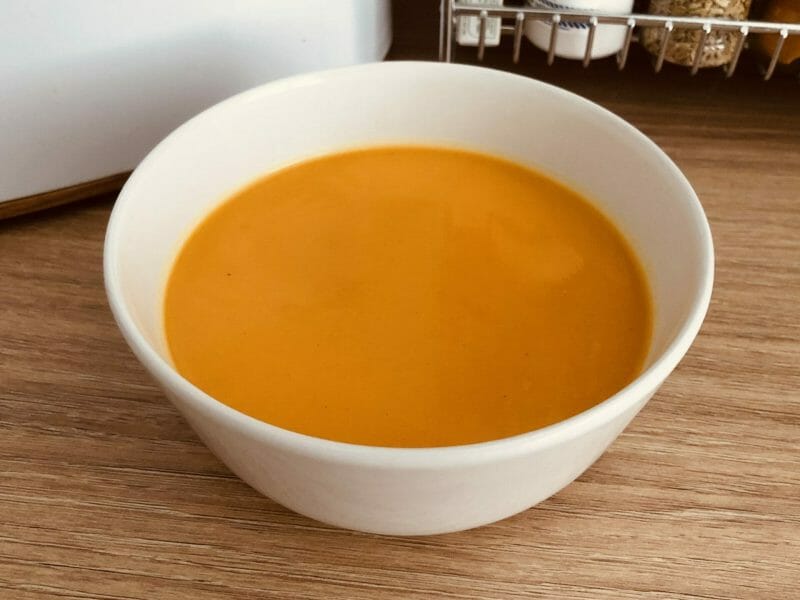 Potage coco butternut au garam masala au Thermomix - Cookomix