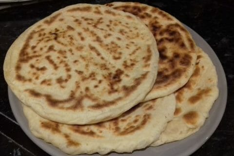 Naans Au Fromage Au Thermomix - Cookomix