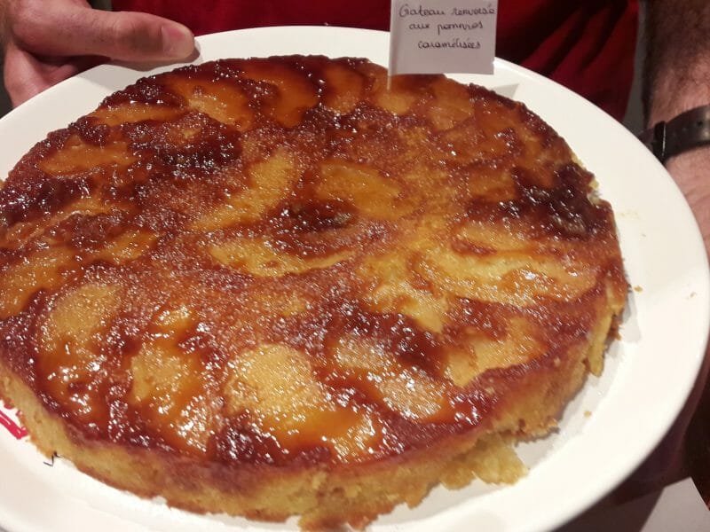 Gateau Renverse Aux Pommes Caramelisees Au Thermomix Cookomix