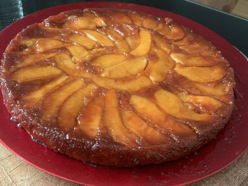 Gateau Renverse Aux Pommes Caramelisees Au Thermomix Cookomix