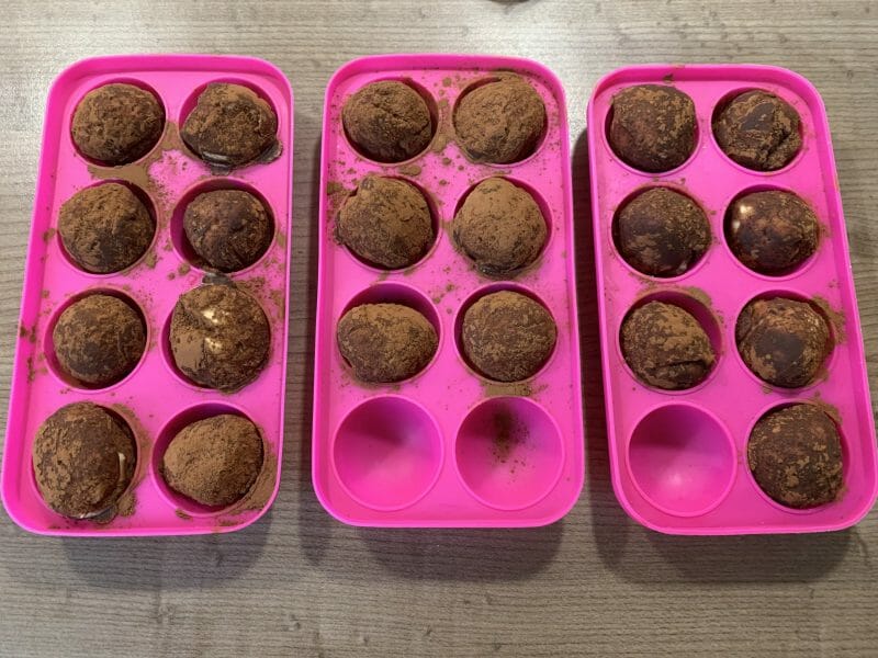 Truffes au chocolat au Thermomix - Cookomix