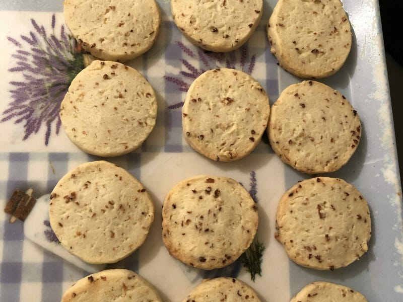 Biscuits Aperitif Creme Et Oignon Au Thermomix Cookomix