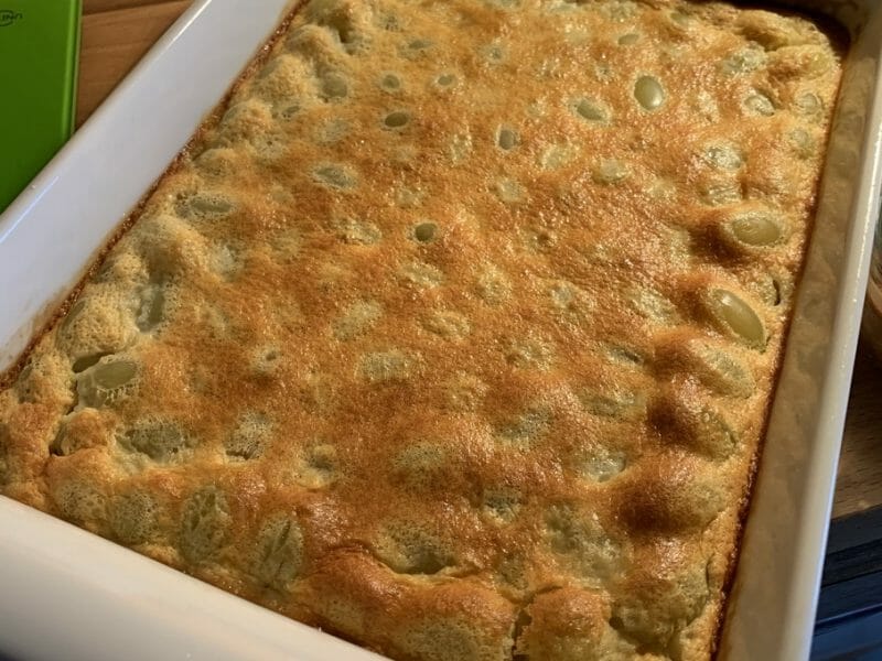 Clafoutis Aux Raisins Frais Au Thermomix - Cookomix