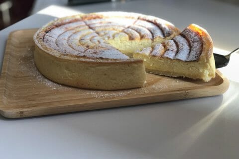 Tarte Au Fromage Blanc Au Thermomix Cookomix