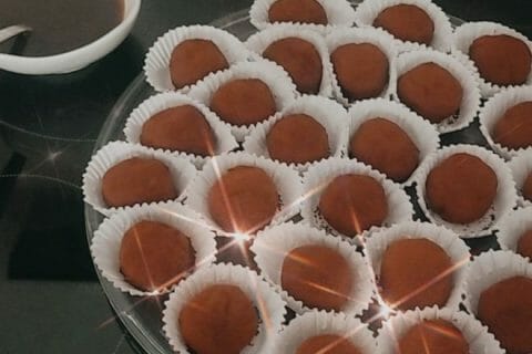 Truffes au chocolat au Thermomix - Cookomix