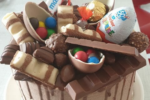 Layer cake Kinder Bueno au Thermomix - Cookomix