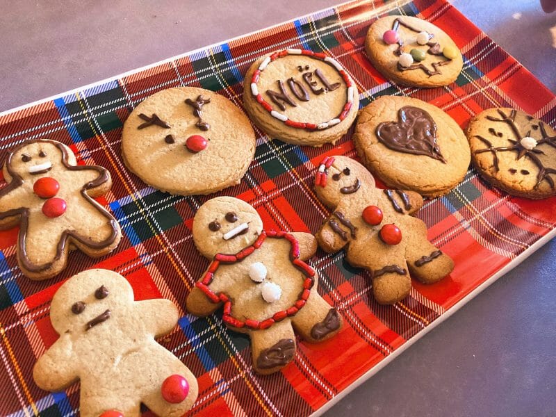 Sablés Rennes de Noël - Recettes de cuisine Ôdélices