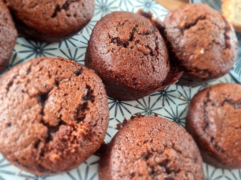 Mini muffins au chocolat au Thermomix - Cookomix