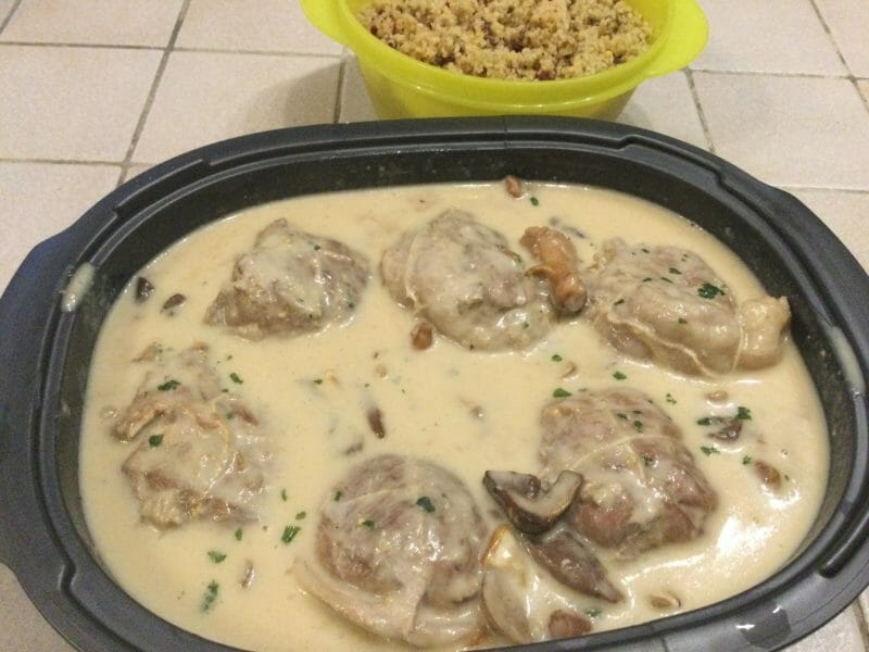 Paupiettes de veau aux champignons au thermomix