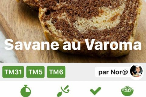 Savane Au Varoma Au Thermomix Cookomix