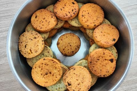 Biscuits apéritif crème et oignon au Thermomix - Cookomix