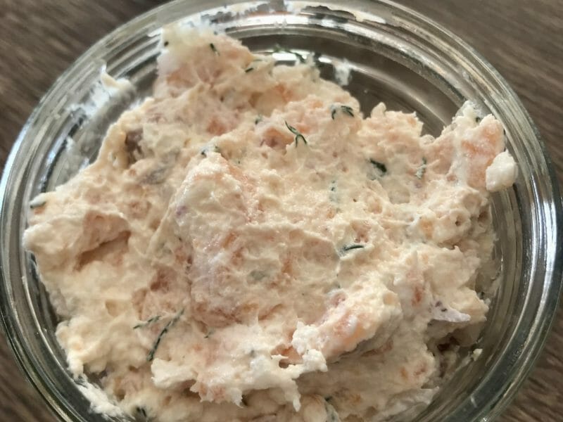 La recette simple et facile des rillettes de truite fumée