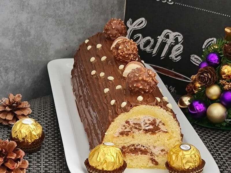 Ferrero Rocher XXL (La Meilleure Bûche de Noël)