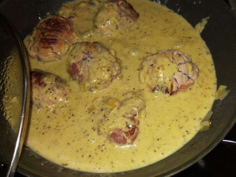 Paupiettes de veau aux champignons au thermomix