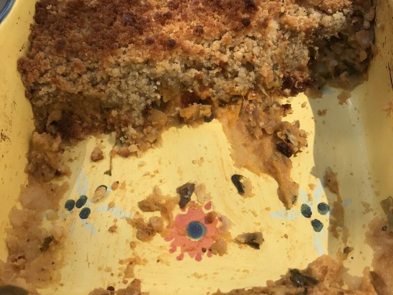 Crumble Aux Legumes Provencaux Au Thermomix Cookomix