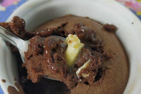 Moelleux au chocolat cœur fondant au Thermomix - Cookomix