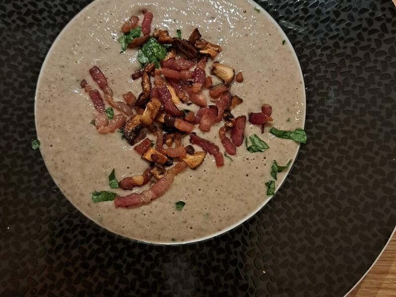 Velouté de champignons online au thermomix