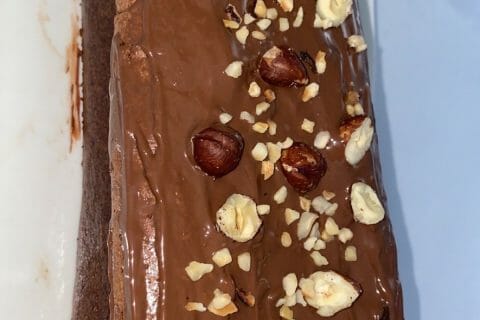 Cake chocolat noisettes fondant au Thermomix - Cookomix