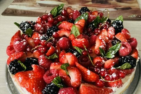 Tarte Aux Fraises Sans Cuisson Au Thermomix - Cookomix