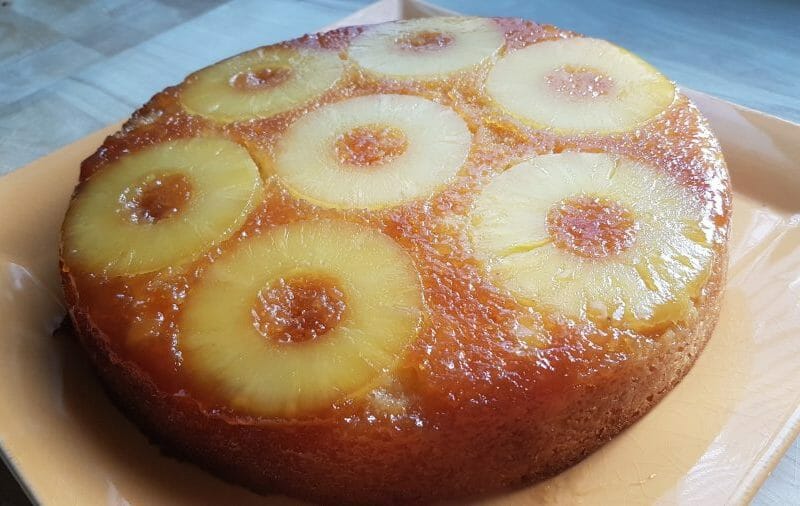 Gateau Renverse A L Ananas Au Thermomix Cookomix