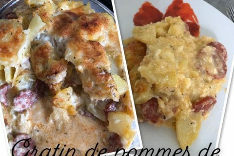 Gratin De Pommes De Terre Au Chorizo Au Thermomix - Cookomix