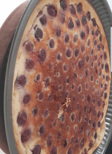 Clafoutis Aux Raisins Frais Au Thermomix Cookomix