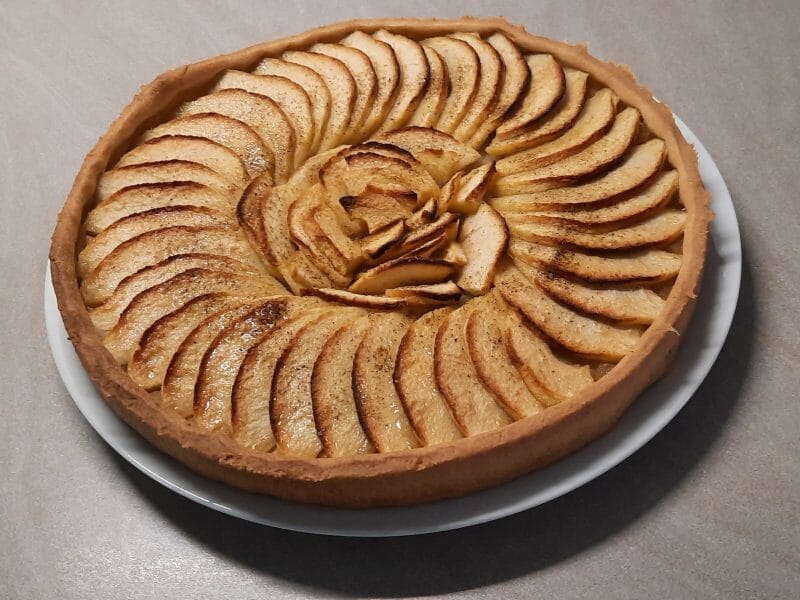 Tarte Pom Pote Et Caramel Beurre Sale Au Thermomix Cookomix