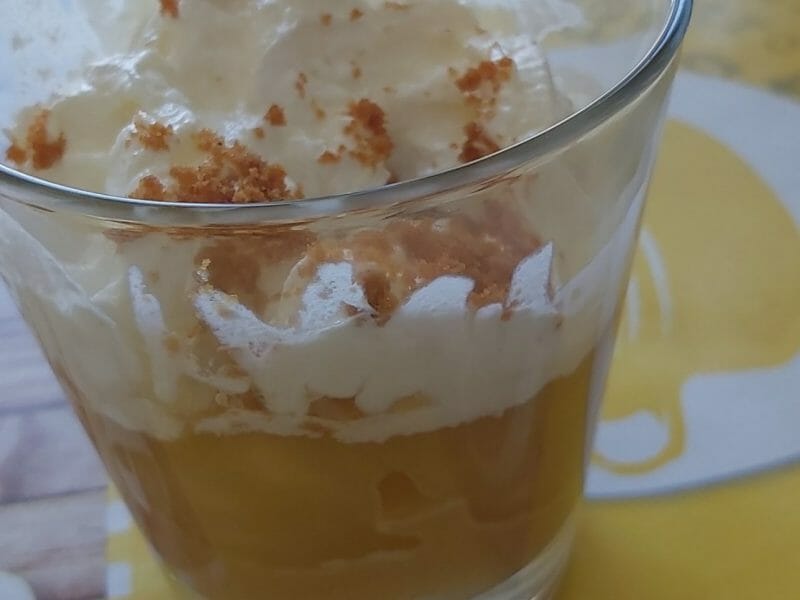 Verrines pommes caramel et spéculoos au Thermomix - Cookomix