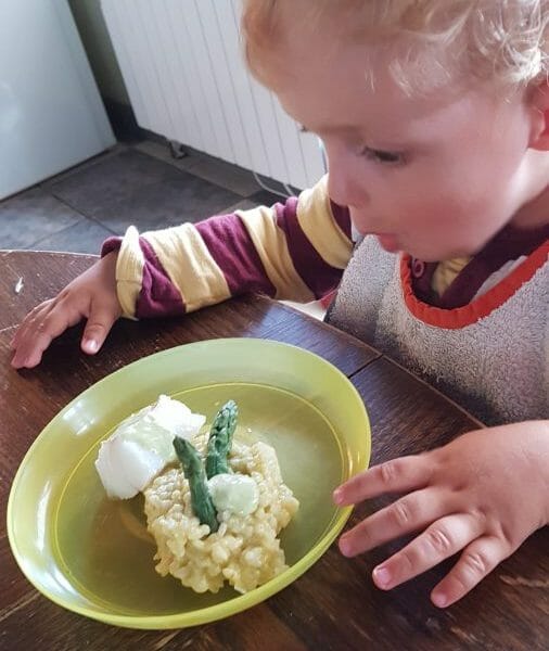 Risotto Aux Asperges Vertes Au Thermomix Cookomix