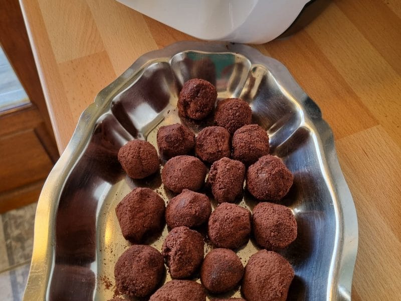 Truffes au chocolat au Thermomix - Cookomix