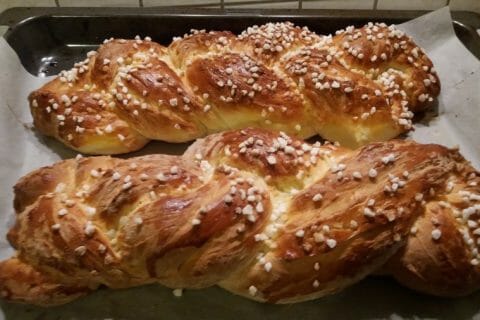 Brioche Tressée à La Mie Filante Au Thermomix - Cookomix