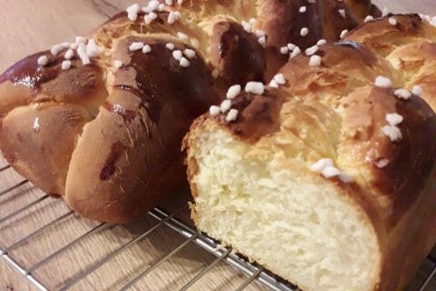 Brioche Tressée à La Mie Filante Au Thermomix - Cookomix