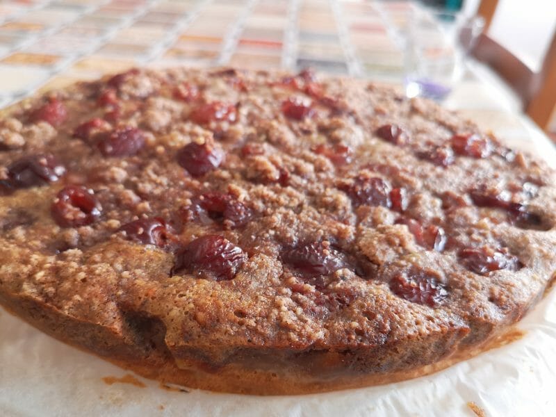 Tarte Briochee Aux Prunes Avec Streusel Au Thermomix Cookomix