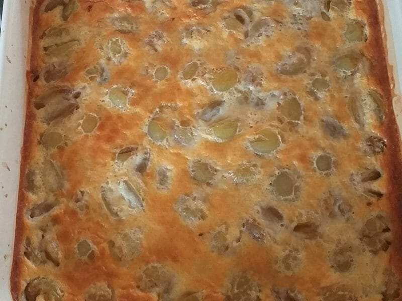 Clafoutis Aux Raisins Frais Au Thermomix - Cookomix