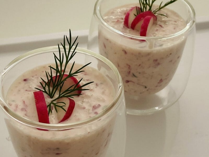 Rillettes de radis roses au chèvre pour 6 personnes - Recettes