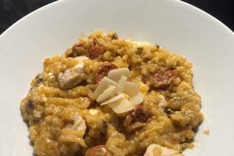 Risotto Au Chorizo Au Thermomix Cookomix