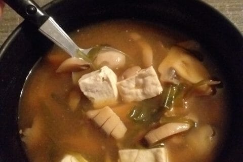 Soupe miso au Thermomix - Cookomix